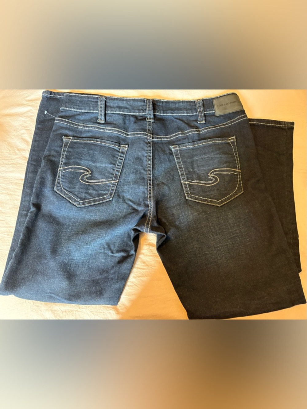 Silver Jeans Men’s  Dark Wash Skinny Jeans